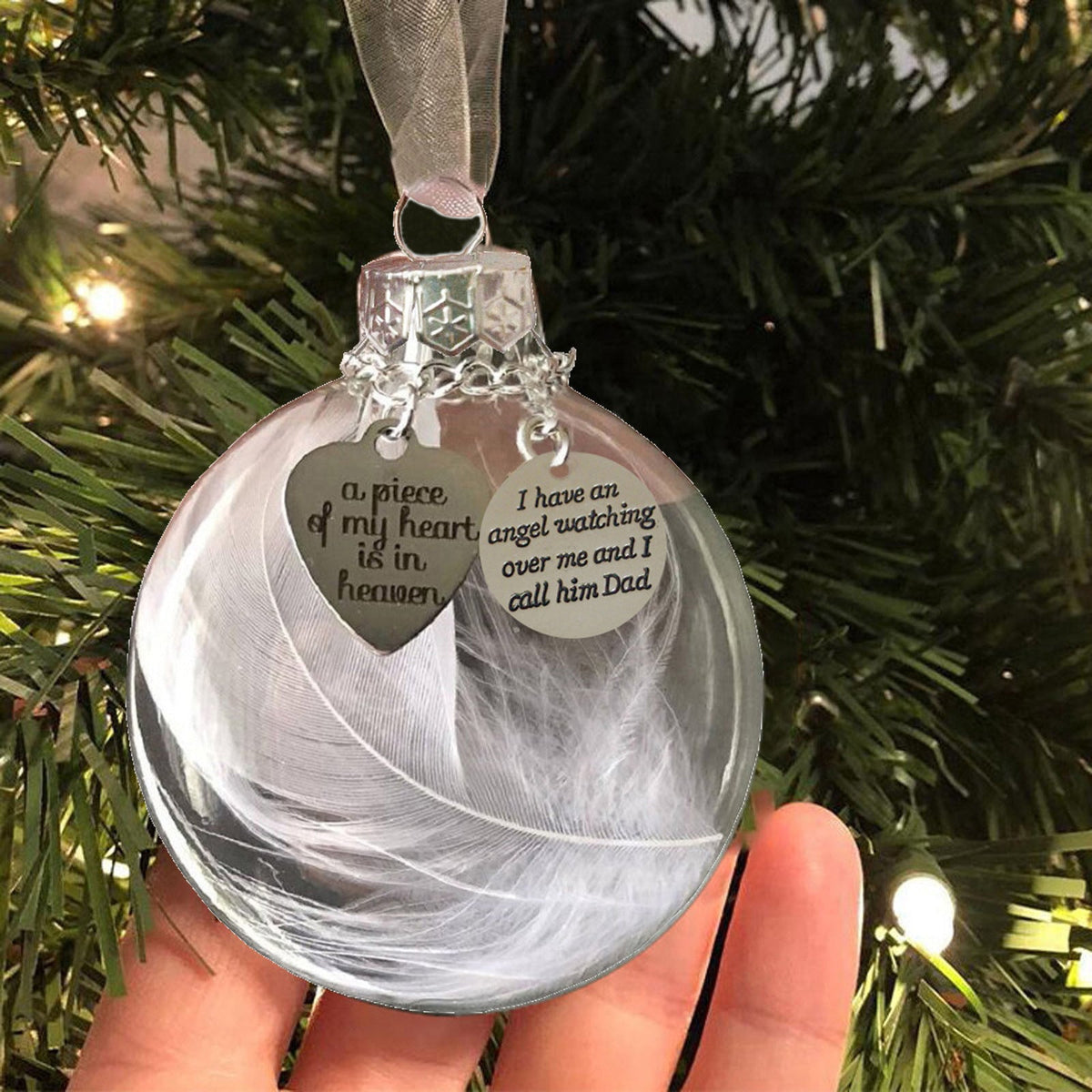 Memorial A Piece of My Heart Is In Heaven Ornament