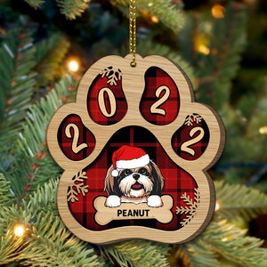 Dog Jingle Paw, Custom Gift for Dog Lovers- Personalized Acrylic Ornament