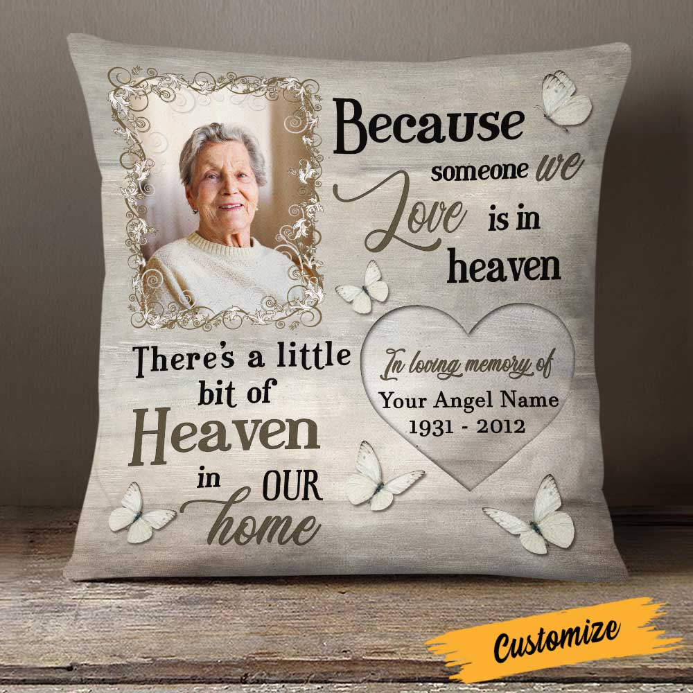 Personalized Memo Heaven In Home Pillowcase