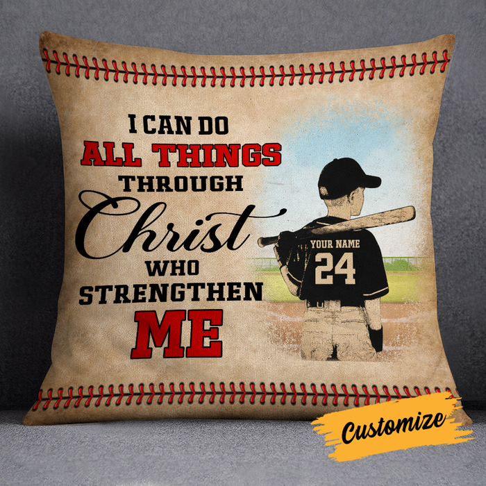 I Can Do All Things - Personalized Pillow