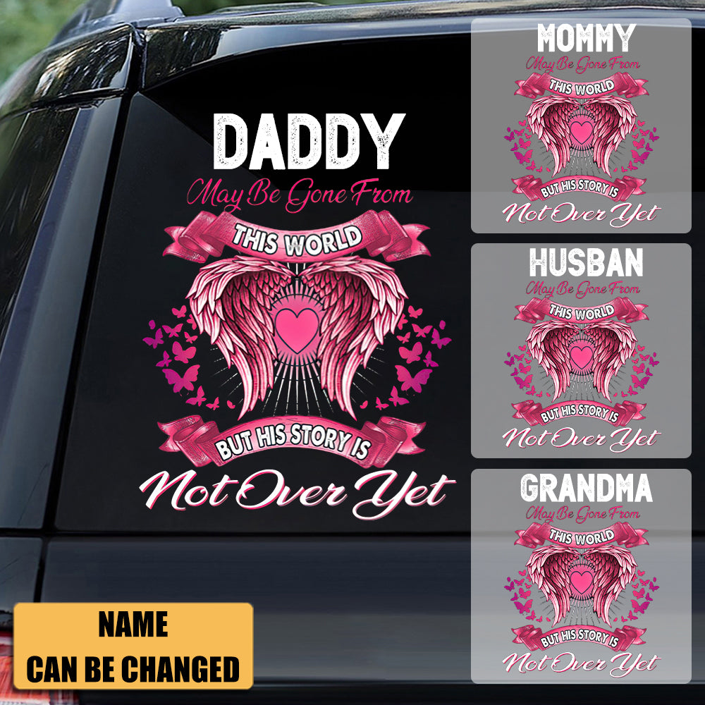 My Daddy Personalized Memorial Decal