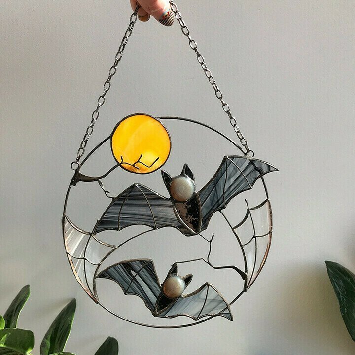 Halloween Atmosphere Colored Window Suncatcher Decoration
