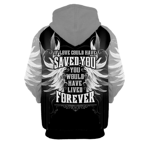 Personalized Memorial Hoodie Always On My Mind For Mom, Dad, Grandpa, Son, Daughter Custom Memorial Gift