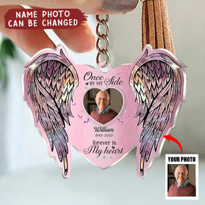 Personalized Your Wings Were Ready Memorial Acrylic Keychain