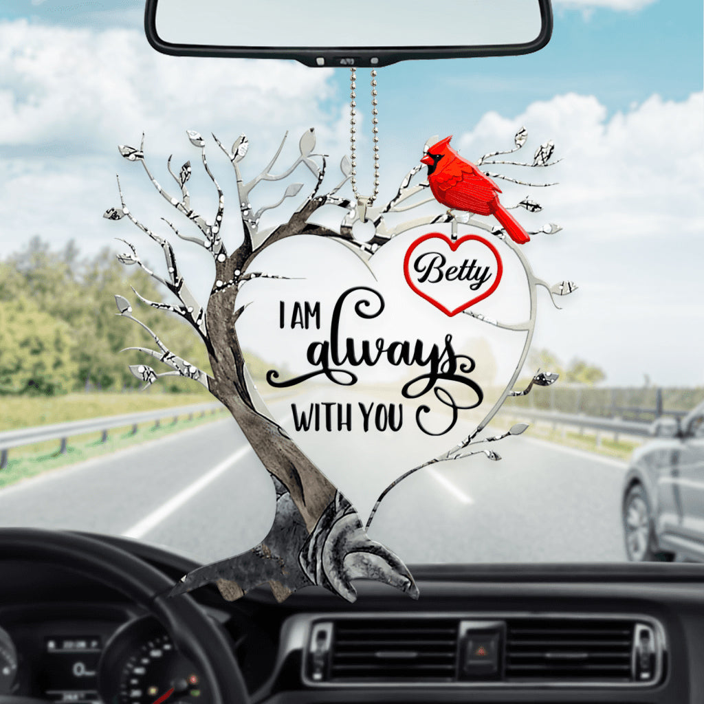 Cardinal Memorial Tree Personalized Flat Acrylic Ornament