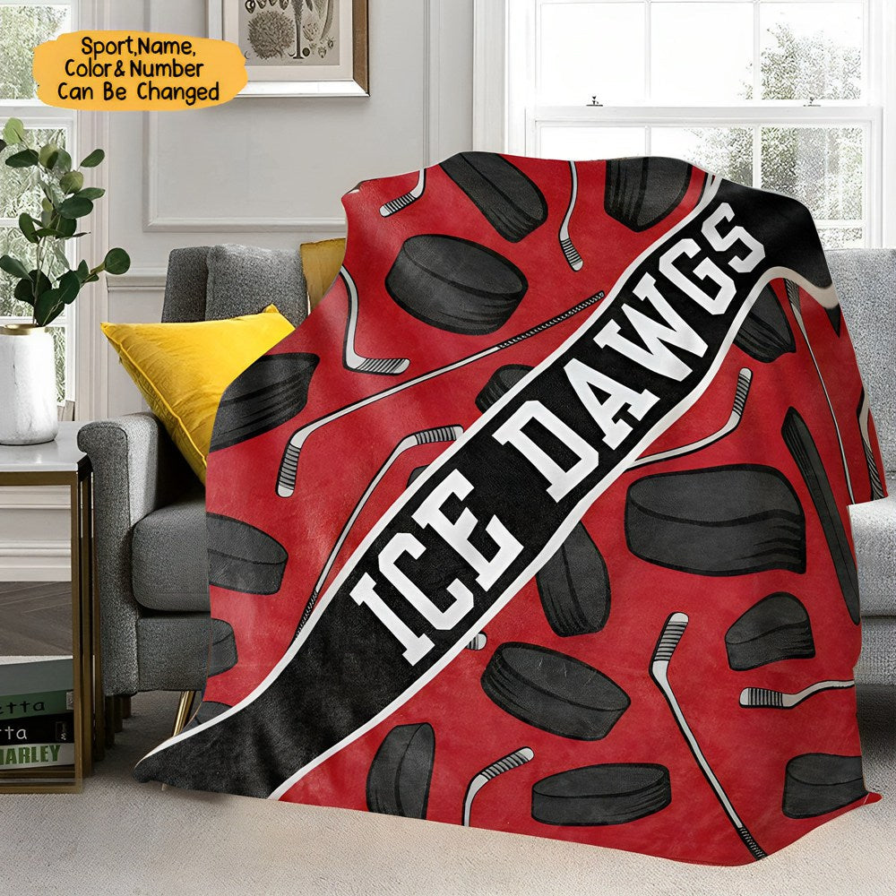 Personalized Sports Blanket