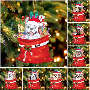 Personalized Dog Noel , Custom Gift for Dog Lovers- Personalized Acrylic Ornament