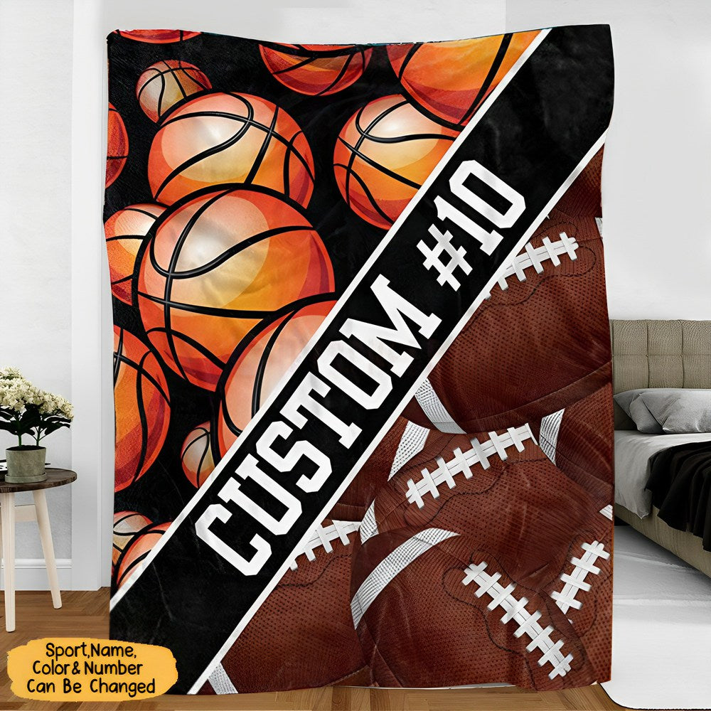 Personalized Sports Blanket