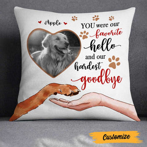 Personalized Memorial Pillowcase, Dog Memo Photo Pillowcase-Gift For Dog Lovers