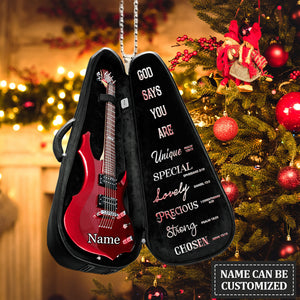 Electric Guitar Bag God Says You Are Ornament
