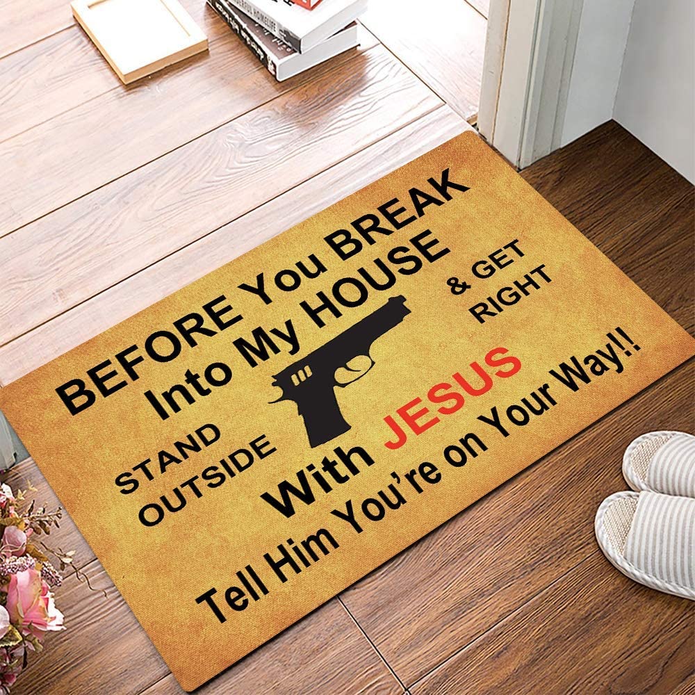 Before Your Break Doormat