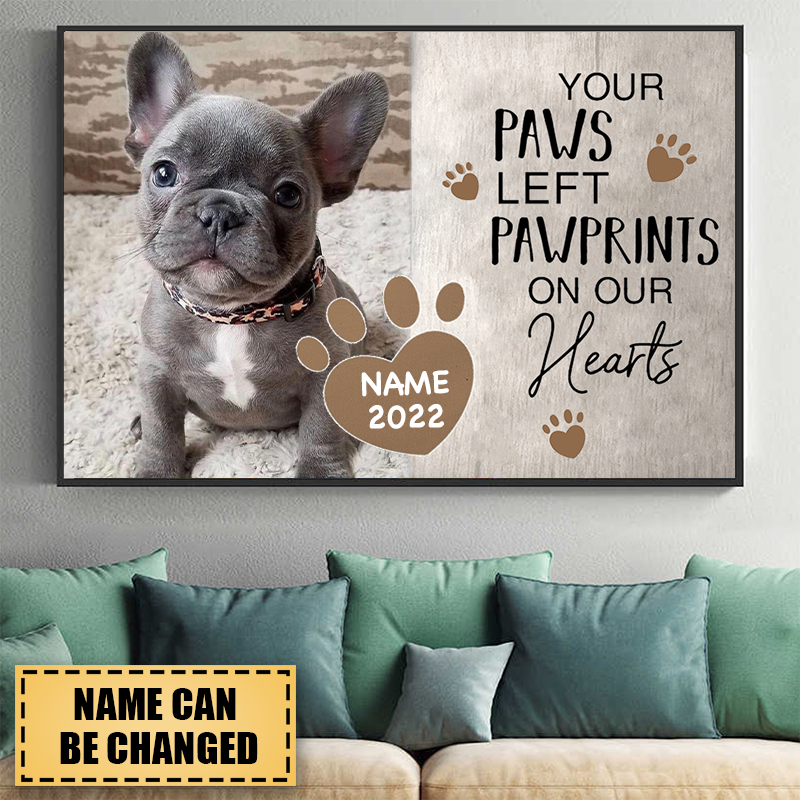 Personalized Pet Memorial Poster, Custom Dog Lovers Gift, Dog Mom, Dog Dad Photo Gift