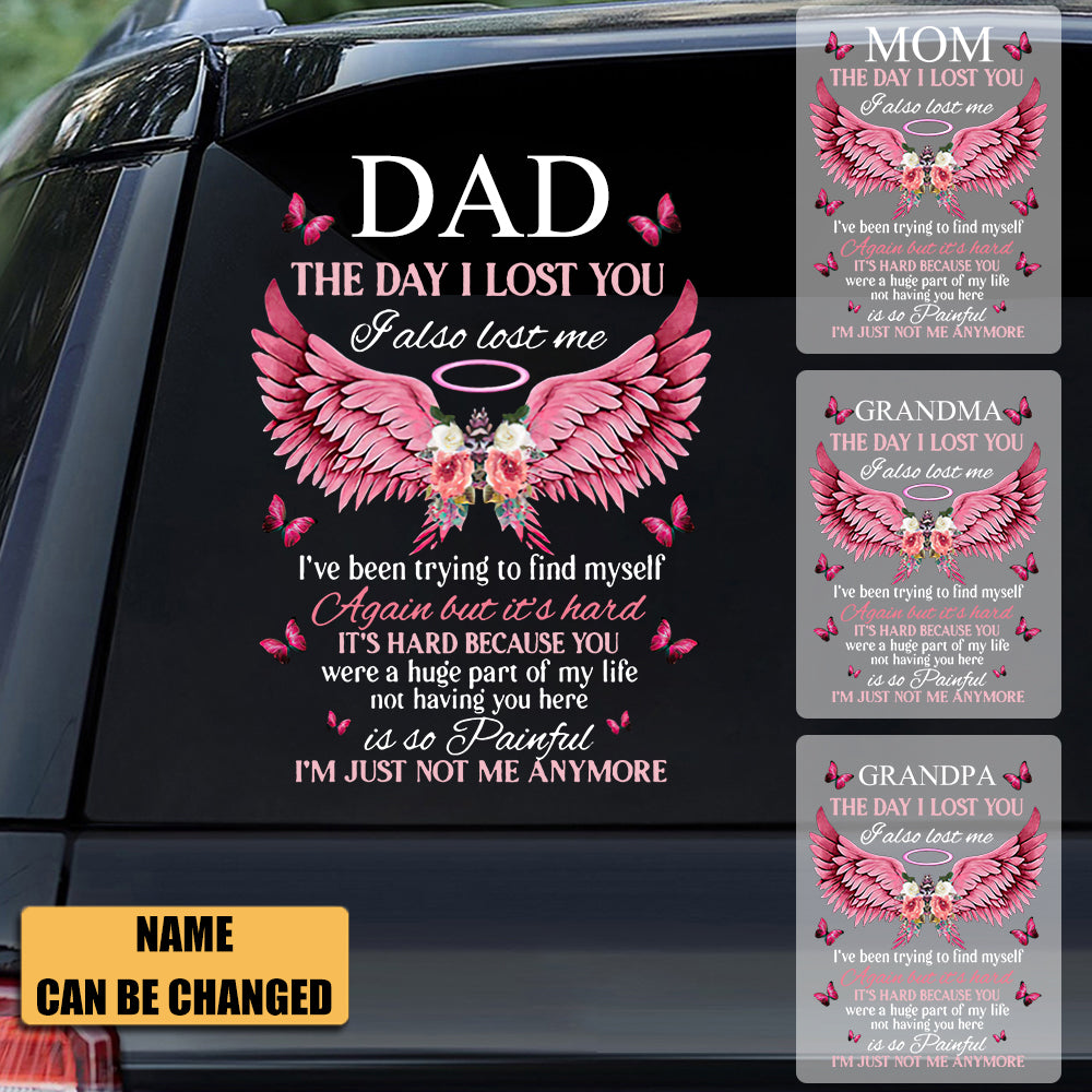 My Mom In Heaven Personalized Memorial Decal