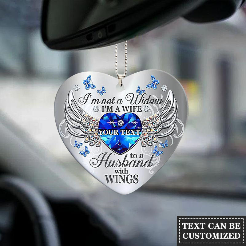 I'm Not A Widow Personalized Acrylic Ornament