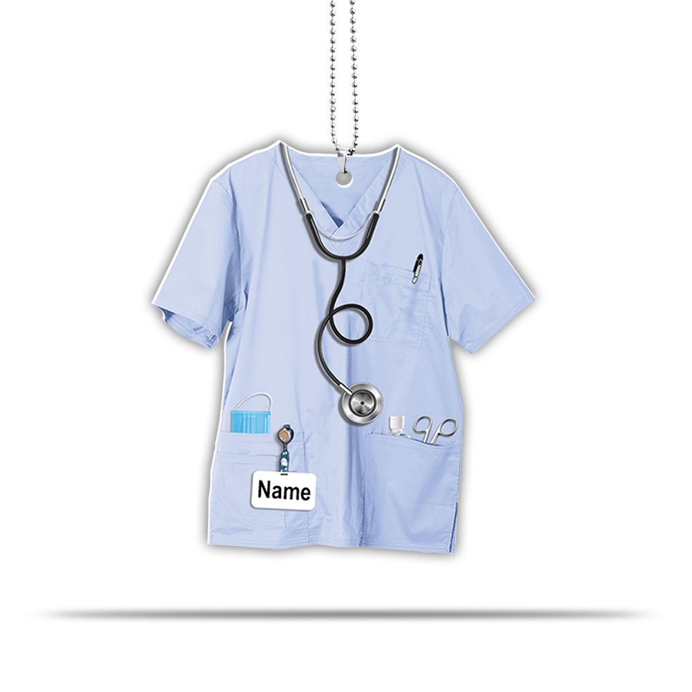 Personalized Nurse Uniform Ornament - Unique Gift For Nurse