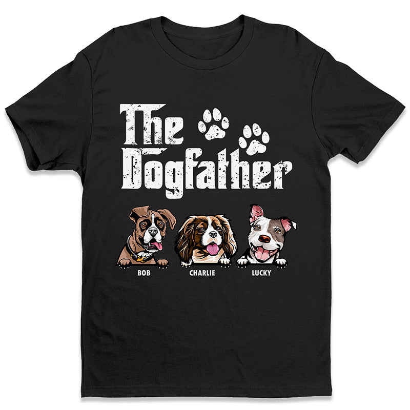 The Dog Father Mother - Gift for Dog Dad, Dog Mom - Personalized Unisex T-Shirt