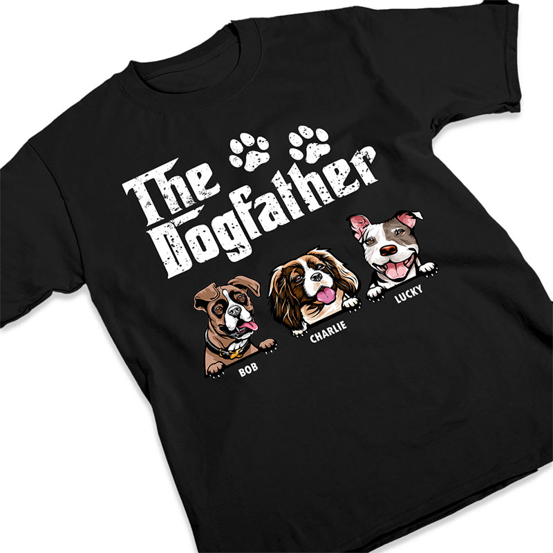 The Dog Father Mother - Gift for Dog Dad, Dog Mom - Personalized Unisex T-Shirt