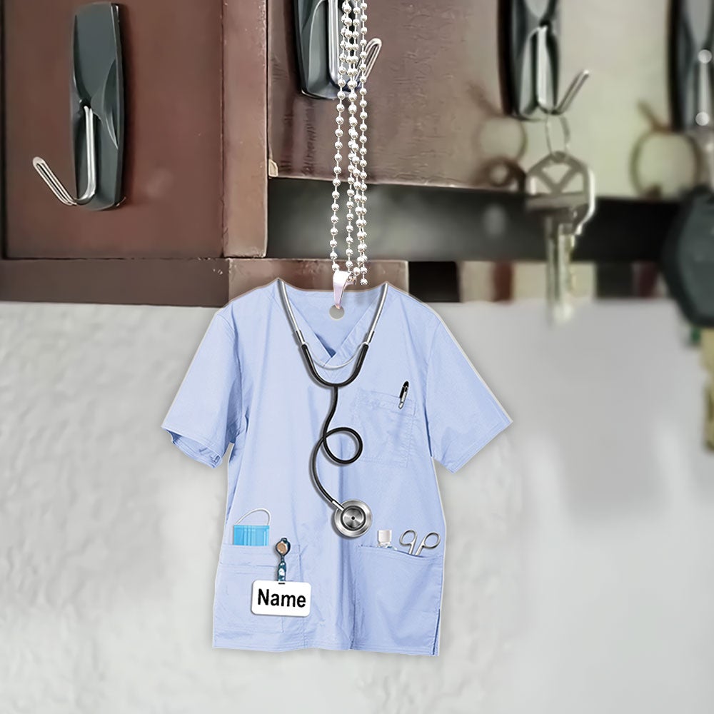 Personalized Nurse Uniform Ornament - Unique Gift For Nurse