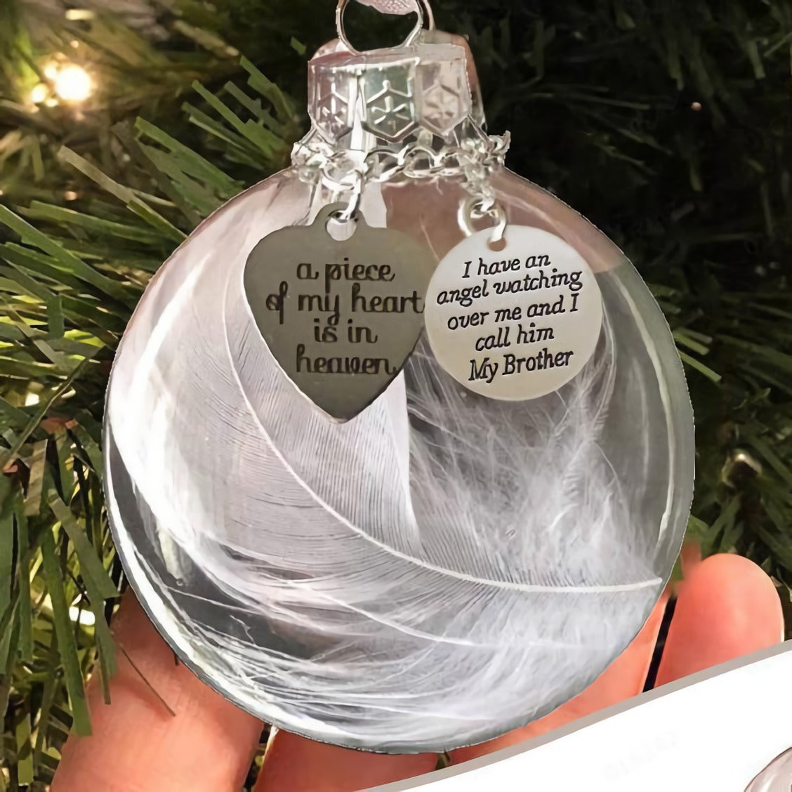 Memorial A Piece of My Heart Is In Heaven Ornament