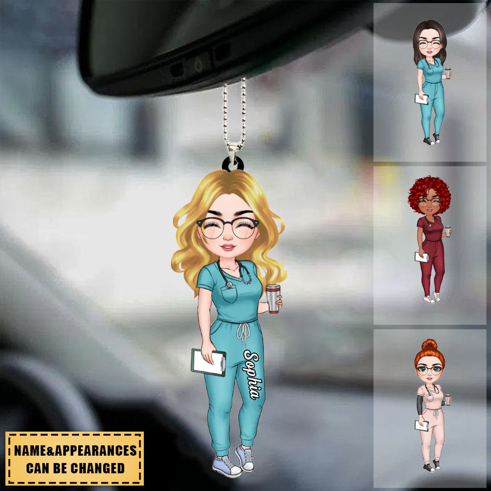 Personalized Gift For Nurse Acrylic Ornament