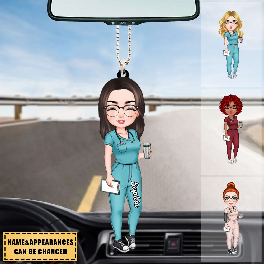 Personalized Gift For Nurse Acrylic Ornament