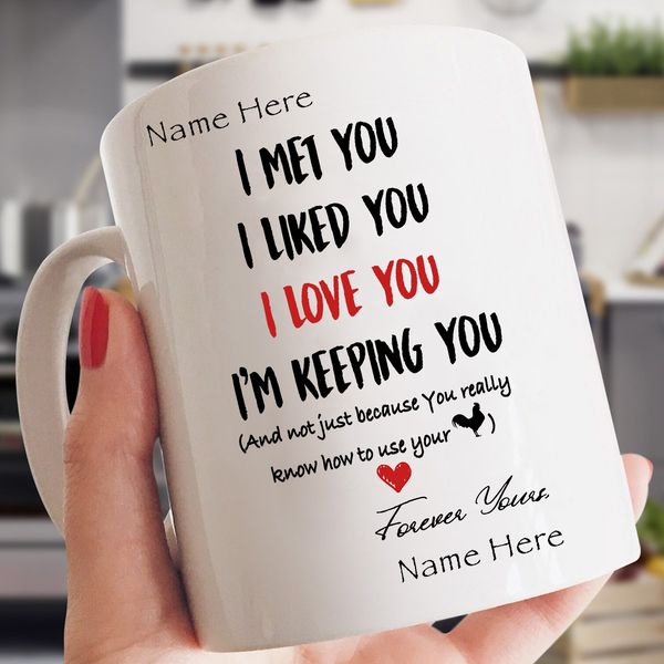 Sweetest Gift For Him - He Would Laugh So Hard While Reading This Mug Mugs